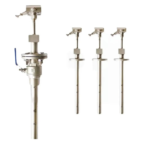 Pro Grade Industrial DP Flow Meter Insertion Averaging Pitot Tube Probe For Large Diameter Lines V Cone Flowmeter Sensor With Quick Install High Accuracy Rugged Build, stainless steel