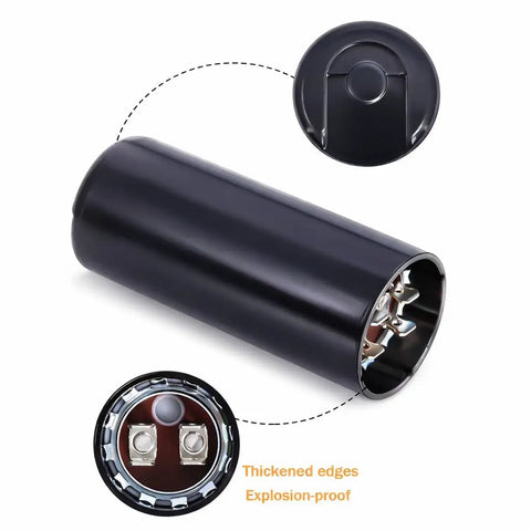Garage Door Opener Starting Capacitor Replacement 70 MFD 220V 60Hz For 1/2 HP Openers, Compatible With 19988 And X19988A, Top Notch 19988A Motor Cap For Smooth Starts And Reliable Power
