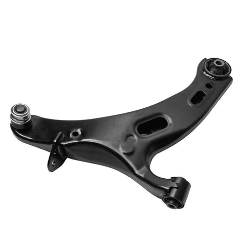 2 Front Lower Control Arms With Ball Joints Kit For 2010 To 2014 Subaru Outback And Legacy, beefed-up black steel arm