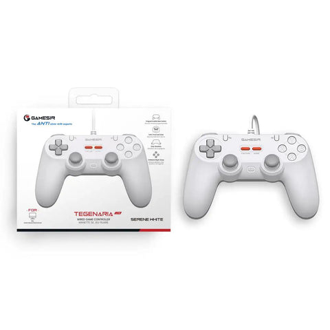 Retro 90s Themed Wired Game Controller For Switch Android iOS PC Steam With Hall Effect Sticks 1000Hz Polling Rate shown with box