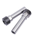 Top Tier 1pc Er Collet Chuck Holder With Straight Shank For Milling Machine Plus Lathe Tools, metal construction, precision tool holders.