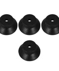 Get Your 3D Printer Level And Smooth With These Four Black Rubber Anti Vibration Pads designed for stability and noise reduction.