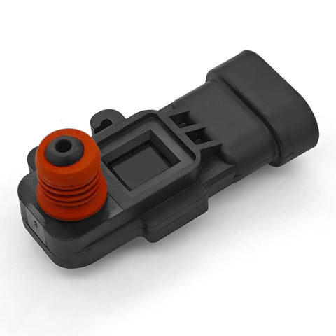 No Sweat Swap Universal Car Fuel Tank Pressure Sensor For Vapor Vent Port EVAP System OEM 16238399 detailed view with orange and black casing.