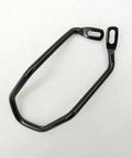 Rear Derailleur Protector For Mountain And Road Bikes, Bombproof Steel Chain Guard And Hanger Shield in black steel