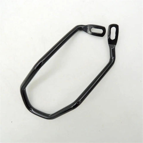 Rear Derailleur Protector For Mountain And Road Bikes, Bombproof Steel Chain Guard And Hanger Shield in black steel