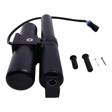 Pro Grade Heavy Duty Hydraulic Cargo Bed Lift Actuator Compatible With Kawasaki Mule Pro Dxt Fx Fxt Fxr 2015 To 2023 Tough As Nails Tailgate Ram Direct Swap with connectors and hardware.