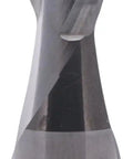 Upcut Solid Carbide Router Bit Standard Spiral Three Eighths Inch Diameter One Half Inch Shank One And One Quarter Inch Cutting Length