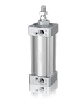 Heavy Duty Aluminum Pneumatic Cylinder for Industrial Automation with Magnetic Double Acting Action, 2 Inch Bore and 4 Inch Stroke