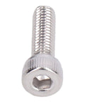 Solid Pack Of Galvanized Steel Hex Socket Head Cap Screws, 100 Assorted M4 Machine Bolts, Pro Level Wrench Ready Fasteners For Gritty Job Sites And Equipment Fixup, 8 To 20 Mm Lengths close-up of M4 galvanized steel hex socket cap screw