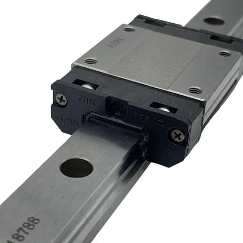 Pro Grade Linear Guide Block SRS7M Rail Carriage Bearings Guideways for CNC Machines, stainless steel, close-up view