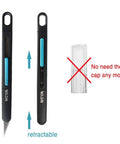 Ergonomic Craft And Hobby Knife With 120 Replacement Number 11 Blades For Precision And Safety Ideal For Leather Scrapbooking Foam Clay Carving And DIY Arts And Crafts
