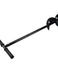 Heavy Duty Hand Auger Post Hole Digger 6 Inch By 33 Inch Garden Hole Digger Tool with steel handle and blade for planting