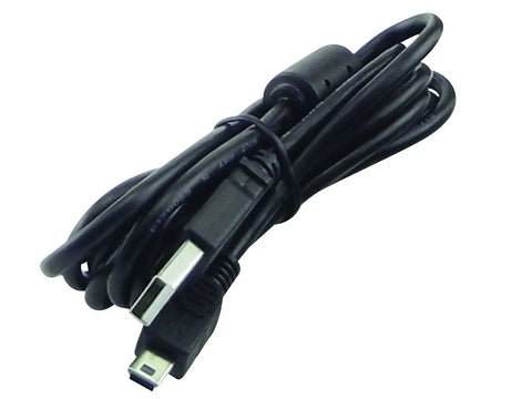 Coiled black cable for Wet And Dry Pipe Inspection Kit With 1 Meter Long 8mm Camera Probe, Pocket Video Recorder System