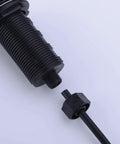 Five Foot Air Hose Sink Top Garbage Disposal Air Switch Button Matte Black Three Point Six Inch Long On Off Push Button Brass Cover