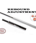 Beefy Front Suspension Fork For Mountain Bikes 26 27.5 29, 130mm Stroke, Straight 1-1/8 Steerer, Air and Oil Damper, QR9mm, components visible
