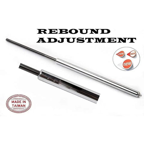Beefy Front Suspension Fork For Mountain Bikes 26 27.5 29, 130mm Stroke, Straight 1-1/8 Steerer, Air and Oil Damper, QR9mm, components visible