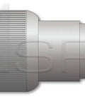 Twenty Pieces Thread Size Six Thirty Two By Point Four Three Inch Retractable Captive Panel Fasteners With Slotted Drive And Natural Finish For Quick Snap Panel Setup And Heavy Duty Gear Upgrades side profile view of fastener with threaded end
