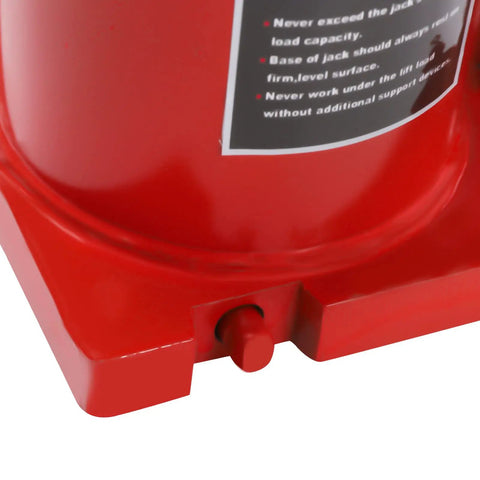 Heavy Duty 30 Ton Hydraulic Stubby Bottle Jack Tough As Nails Low Profile Design With Anti Slip Top Plate And Broad Base For Elevating Cars Trucks And Diesel Workhorses Easy Lifts