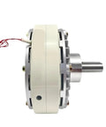 Side view of Single Shaft Magnetic Powder Brake 100 Nm Torque For Pro Grade Control, 1800 RPM Max, DC24V, Compact And Easy Install