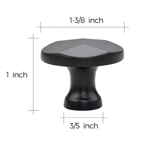 25 Pack Matte Black Round Cabinet Hardware Knobs Solid Zinc Alloy One Hole Drawer Pulls For Kitchen Cabinets And Bathroom Furniture Dresser Knobs Dope Durable Easy Install Sleek Modern Look