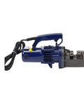 Portable Hydraulic Steel Bar Shear And Electric Crimping Tool Built For The Daily Grind Hustle Ready Gear, blue, handheld, for rebar cutting.