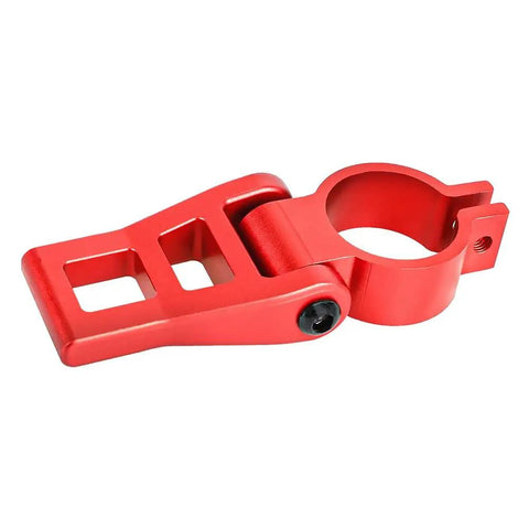 Red Aluminum Folding Buckle Kit for Zero 8X and 10X Electric Scooter Steering Bar Fix Hook Vertical Rod Replacement Parts