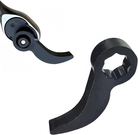 Heavy Duty Crowbar Adapter For Three Eighths Inch Drive Ratchets With Flexible Ratcheting Angles Pry Bar Wrench Adaptor
