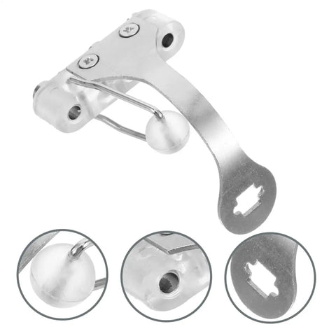 Two Pack Epee Socket Replacement Tool Durable Stainless Steel Stand For Fencing Training And Competitions Stable Support