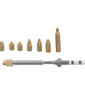 TS100 TS101 Soldering Iron Tips Kit with brass M2 to M8 heat set inserts for DIY 3D printer accessories, various tip sizes visible