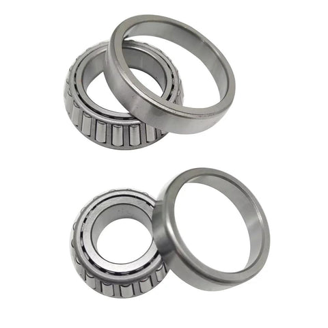 Front Heavy Duty Wheel Bearing And Race And Seal Kit For Ford F150 F250 Expedition Navigator Lincoln Blackwood 1997 Through 2004 RWD Front Left And Right With Four Bearings And Two Seals showing metal bearings and races