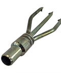 Galvanized 3 Prong Flat Trident For Spearfishing Freediving And Scuba Diving, 6mm Thread For Polespears Hawaiian Slings
