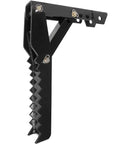 36 Inch Weld On Backhoe Thumb Clamp With Five Eighths Inch Steel Plate, heavy duty adjustable assembly, side view