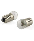 Two clear 3.8V bulbs for Hands On Electrical Circuit Kit For Learning Basic Circuits And Physics Science Lab Gear With A 3.8V Bulb Battery Box Switch Wires And Lamps Plug And Play Starter Electricity Experiment Set