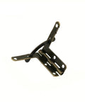 Wood Box Hinges With No Slam Soft Close Hydraulic Dampers Lid Stay Supports metal hinge detail