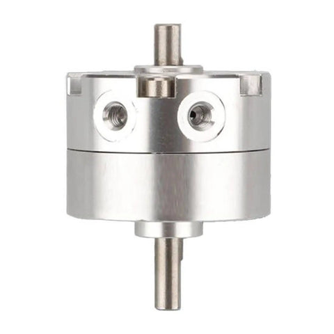 Rock Solid 15Mm Bore Rotary Pneumatic Cylinder with stainless material, designed for smooth automated indexing and direction switching.