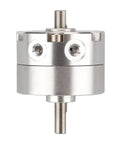 Top Shelf Rotary Pneumatic Cylinder With Rock Solid 30mm Bore And Smooth 180 Degree Swing Angle For Dead On Precision Indexing.
