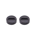 Marine Ignition Switch Panel Key Cover 18mm Rubber Cap No Fuss Two Pack Protects Key Switch From Moisture And Corrosion Fits Keys Starting With 3 And 7 Black Finish