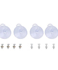 Dope Acrylic Panel And Case DIY Kit components including suction cups and screws for arcade joystick and game cabinet replacement set