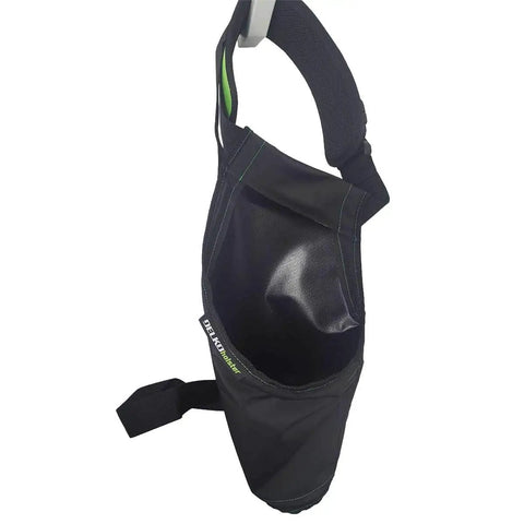Zunder Drywall Banjo Taping Tool With Belt Holster Hands Free Carry Option Waterproof Banjo Holder side view