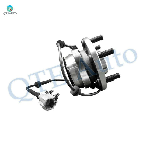 Front Wheel Hub Bearing Assembly Replacement For Nissan Frontier Pathfinder Xterra And Suzuki Equator RWD Drop In Front Axle Hub Bearings Kit Pair Of Two For A Smooth Ride featuring detailed wires and bolts on a white background
