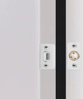 Adjustable Closet Door Ball Latch Hardware Set For Wooden Doors In Copper And Stainless Steel DIY Friendly Easy Install