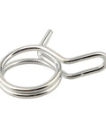 FABULETTA Double Wire Hose Clamp Kit 150 Pcs Stainless And Carbon Steel Spring Clips Assorted Sizes 5Mm To 14Mm Heavy Duty Plumbing Fixings For Pipes And Hoses That Will Hold Tight No Slipping And Durability, stainless steel spring clip