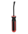 8 Inch Angled Tip Pry Bar Built Tough With CRV Steel Curved Screwdriver Pry Tool Strike Cap Non Slip Grip For Lifting And Prying In Tight Spots