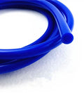 Blue Silicone Vacuum Hose 1/8 Inch ID (3mm) 7mm OD, 10 Ft Long, 130 PSI Max, High Temp Automotive Tubing coiled view