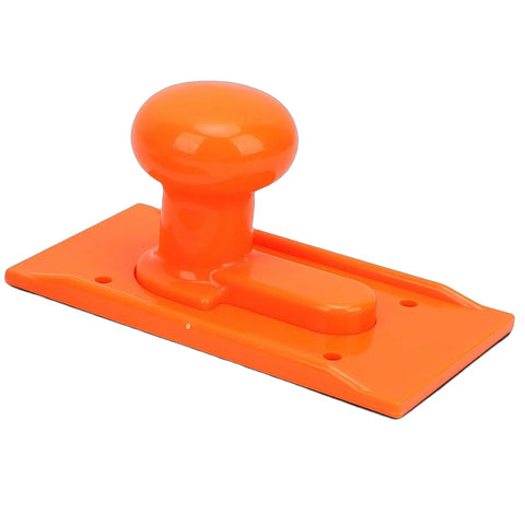 2 Pack ABS Push Block For Woodworking Non Slip Safety Grip For Table Saw Jointer Router Bandsaw Orange High Visibility Construction Durable