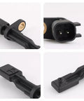 Rock Solid Two Piece Rear Abs Wheel Speed Sensors For Jeep Wrangler Jeep Liberty And Dodge Nitro 2007 To 2017 close-up view of sensor connectors