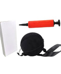 2 Pack Golf Swing Trainer Ball Posture Exerciser for Consistent Swings, Inflatable Training Ball With Inflator Included, PVC Black