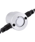 Jiawu Double Head Power Drill Nibbler Sheet Metal Cutter Adjustable 360 Degrees accessorial part with dual blades for metal cutting.