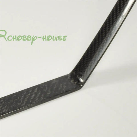 Corner view of Carbon Fiber Landing Gear For Extra260 RC Airplane 26CC, Ultra Lightweight High Strength Gear For Custom Builds
