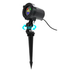 Outdoor RGB Laser Lights Projector For Christmas Decorations Waterproof Garden with stake and adjustable angle for holidays